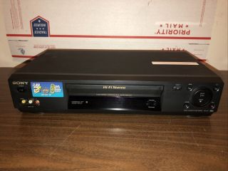 Sony Slv - N77 Vcr Player Recorder Vhs No Remote - And