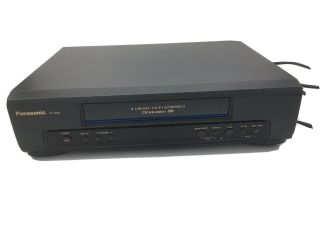 Panasonic Pv - 7450 Blue Line 4 - Head Omnivision Stereo Vcr Vhs Player