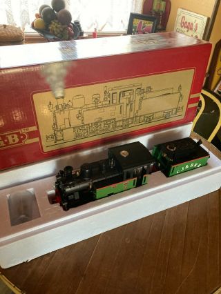 Lgb G Scale Live Steam 2901 Frank S Locomotive & Tender,  Ob