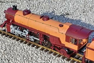 Aristo - Craft Trains 4 - 6 - 2 Pacific Steam Locomotive & Tender Milwaukee G - Scale 4