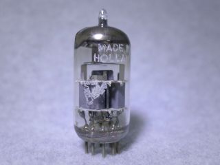 Amperex 6dj8/ecc88 D - Getter Vacuum Tube Holland