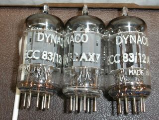 Dynaco 12ax7 Tubes,  West German,  3