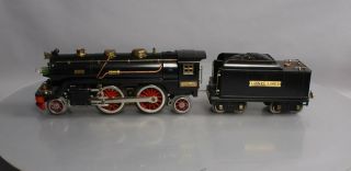 Restored Lionel 390e Vintage Standard Gauge 2 - 4 - 2 Steam Locomotive With Tender