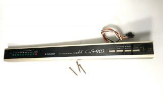 Pioneer Cs - 903 Power Indicator And Tone Selector
