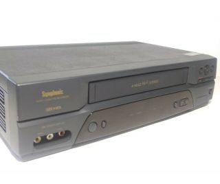 Symphonic SL2860 4 - Head VCR VHS Player Video Cassette Recorder 2