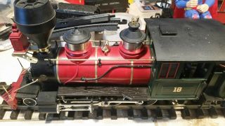 Lgb 2018 D Dsp&prr Mogul Steam Locomotive & Tender G Scale The Big Train No.  18