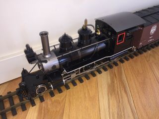 Accucraft Live Steam Mogul 2 - 6 - 0 And Rolling Stock