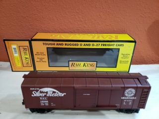 O Gauge Mth Rail King Seaboard Rounded Roof Box Car Item 30 - 7449.