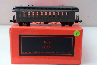 Nn3 Scale Lok 14 27001 Denver & Rio Grande Western (d&rgw) Passenger Car 284