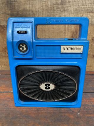 Blue 1970s Electro Brand - Caprice Portable 8 Track Player Ac Or Battery Parts