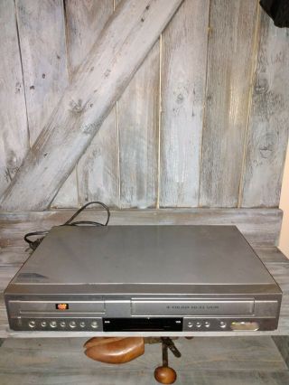 Sanyo Dvw - 7000 Dvd Vcr Combo Player Vhs 4 Head No Remote W Av Cable