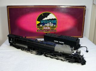 Mth 20 - 3021lp Up Big Boy 4012 Steam Locomotive - Bcr,  Smokes Great.  Scale Size