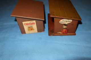2 American Flyer 271 Mini - craft Whistle Stop Waiting Room Sheds.  For Parts/Comp 3