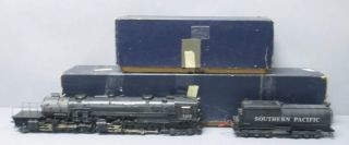 Max Gray 2 - Rail Brass Southern Pacific Ac - 4 Boiler - Chassis Steam Loco W/tender