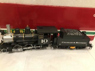 Lgb 26192 10 Colorado & Southern Locomotive With Sound & Smoke
