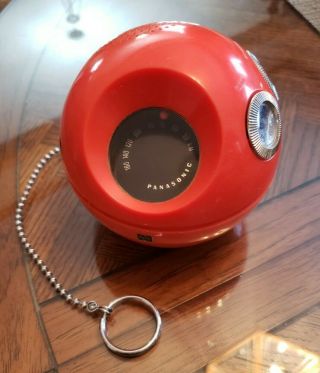 Vintage Panapet 70 " Ball - And - Chain " Collectible Am Radio By Panasonic