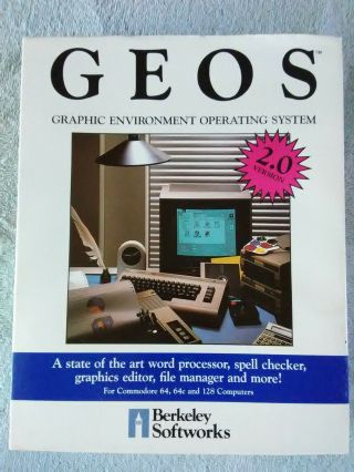 Vintage - Geos Graphic Environment Operating System Version 2.  0