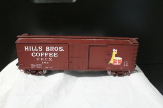 Atlas " O " 2 Rl Usra Double Sheathed Box Car Hills Bros.  Coffee 162 Limited