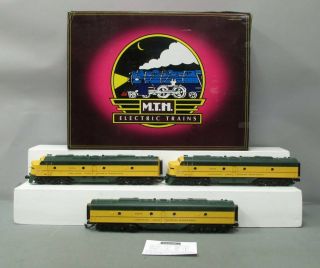 Mth 20 - 2237 - 1 O C&nw E - 8 Aba Diesel Locomotive Set With Ps - 2 (set Of 3) Ex/box