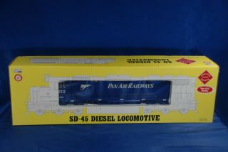 Aristocraft G Scale SD - 45 Diesel Pan Am Locomotive ART - 22426 w/Box 3