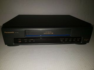 Panasonic Pv - 7401 4 Head Omnivision Vcr Vhs Player Great