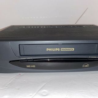 Magnavox Philips VRA411AT21 4 - Head HiFi VCR w/ Remote Very Great 2