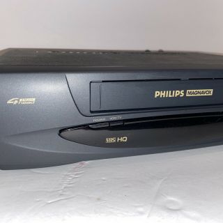 Magnavox Philips VRA411AT21 4 - Head HiFi VCR w/ Remote Very Great 3
