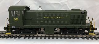 G Scale Usa Trains S4 Reading Railroad With Dcc,  Sound And Kadee Couplers