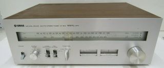 Vintage 1970s Yamaha Ns Series Ct - 810 Natural Sound Am/fm Stereo Tuner