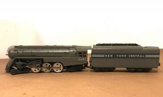 Mth Rk O Scale 30 - 1616 - 1 Nyc 4 - 6 - 4 Imperial Dreyfuss Steam Locomotive & Tender