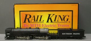 Mth 30 - 1144 - 1 Southern Pacific 2 - 8 - 8 - 4 Cab Forward Steam Locomotive & Tender Ps1