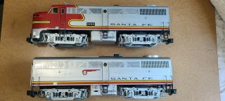 Aristo - Craft G Scale Santa Fe Fa - 1 &fb - 1 Powered Locomotives 2010 (w/sound)