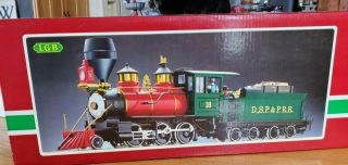 LGB 2018 d Denver,  South Park and Pacific Railroad 2 - 6 - 0 Mogul Staem Locomotive 2