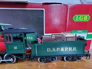 LGB 2018 d Denver,  South Park and Pacific Railroad 2 - 6 - 0 Mogul Staem Locomotive 5
