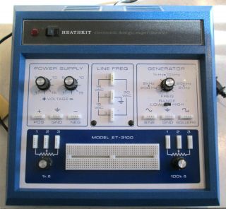 1975 Heathkit Electronic Design Experimenter Et - 3100