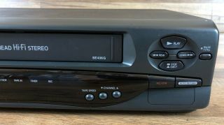 Symphonic SE436G 4 Head VCR VHS Player Recorder 3