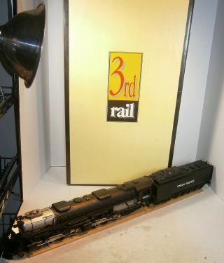 Sunset Models O Scale Brass 2 - Rail Union Pacific 4 - 6 - 6 - 4 Steam Loco/ten Tstd Mib