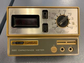 Vintage B,  K Precision Dynascan 820 Capacitance Meter