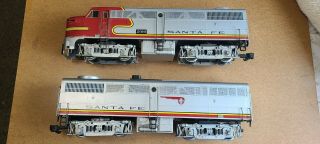 Aristo - Craft G Scale Santa Fe FA - 1 & FB - 1 Powered Locomotives 2010 (sound) 2