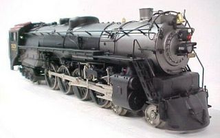 3rd Rail 5629 CB&Q 4 - 8 - 4 O5A Steam Locomotive & Tender w/TMCC LN/Box 4