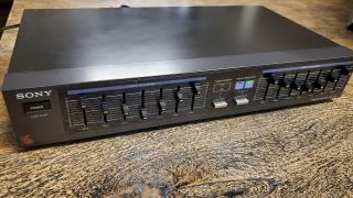 Sony Seq - 120 7 Band Stereo Graphic Equalizer Japan