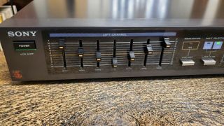 Sony SEQ - 120 7 Band Stereo Graphic Equalizer Japan 2
