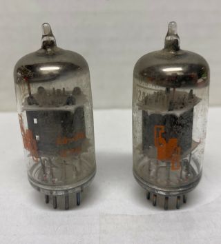 Curtis Mathes 12ax7a Preamp Vacuum Tube Matched Pair Usa 100