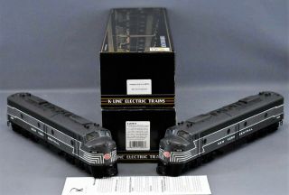 K - Line K28701s Aa York Central E8 Diesel Locomotive Set O Gauge W/shipper