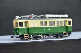 Lemaco Hom - 002/1 Hom - Scale Swiss Sga Bde 2/3 No.  17 1911 Electric Rail Car Brass