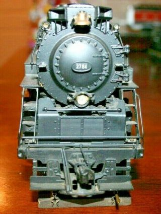 Ktm Max Gray O Scale Brass C&o 2 - 8 - 4 Berkshire And Tender In Vg Ob.