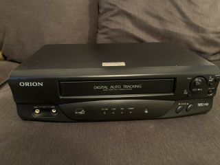 Orion Vr213 Vcr Video Cassette Recorder Vhs Player Fully Nonremote
