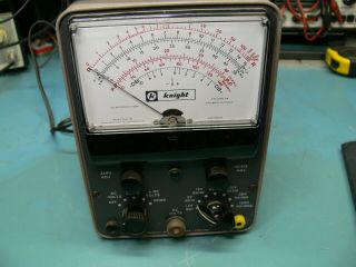 Knight (allied Radio) Vacuum Tube Volt Meter Vtvm Model Kg - 620 (not Sure Of M