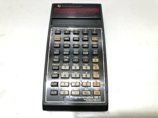 Texas Instruments Ti Programmable 58 C Calculator
