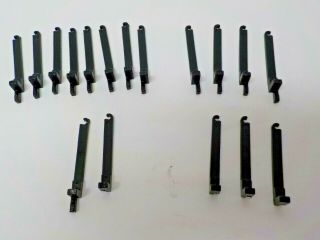 Aristo - Craft 17 Black Handrail Supports For Rs - 3 Diesel Locomotive G Scale